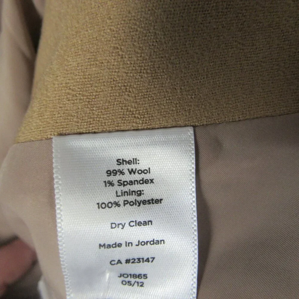 Talbots SZ 6 Camel Midi Skirt - Picture 6 of 8